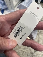 Princess gloves 12 to 24 months Jan and Jack White New with tags MRSP 28.50