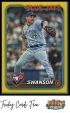 2024 Topps Update #US312 Erik Swanson Yellow