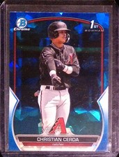 2023 Bowman Sapphire Edition #BCP-56 Christian Cerda