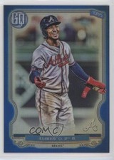 2020 Topps Gypsy Queen Box Topper Chrome Blue Refractor 25/99 Ozzie Albies 2g8