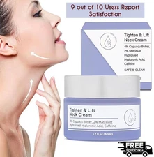 Neck Firming Cream Tightening & Lifting – Anti Aging Reduce Wrinkles