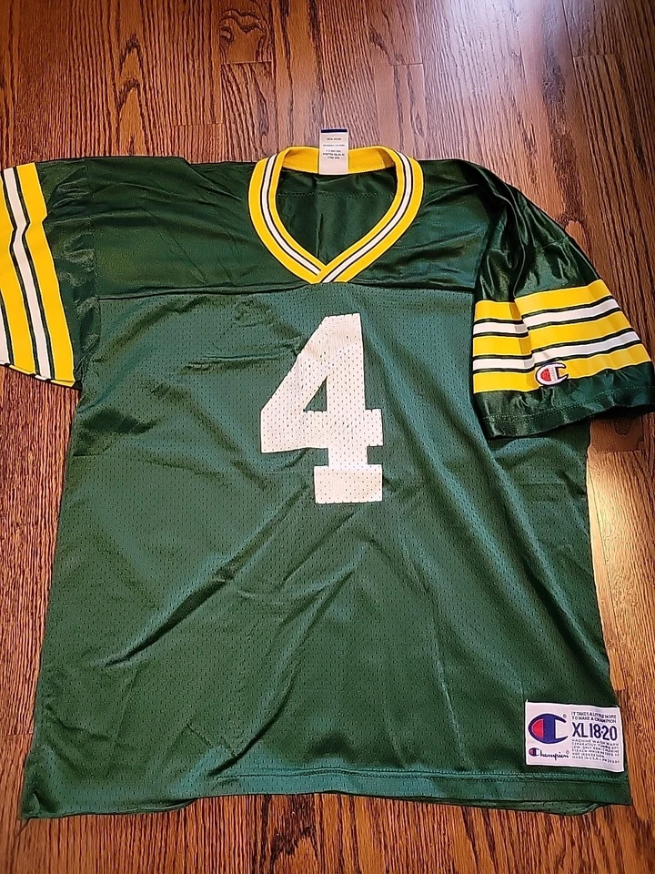 Camiseta de fútbol americano Brett Favre Green Bay Packers NFL juvenil XL 18-20 niños campeón Foto 2 de 4