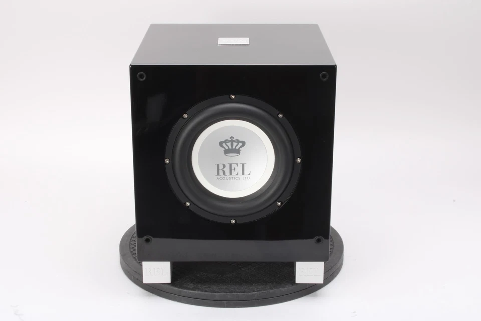 REL Acoustics T/7i 400 Watt Home Theater Subwoofer With Grill - Black - image 3 of 4