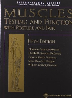 Muscles: Testing and Function, with Posture and Pain by Kendall BS PT FAPTA