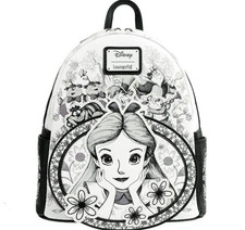 Loungefly Alice in Wonderland Sketch Mini Backpack