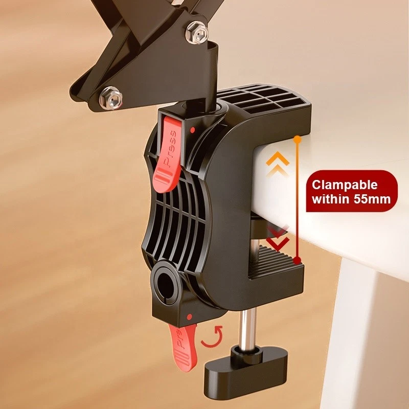 Adjustable Mobile Phone Tablet Holder Stand for Bed Desk Lazy Viewing USA Seller - Image 3 of 4