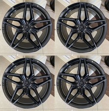 1920 C7 Zr1 Style Gloss Black Wheels Rims For Chevy Corvette C6 19x9.520x11