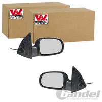 2X Van Wezel AußEnspiegel Schwarz Links+Rechts Passend FüR Opel Corsa |