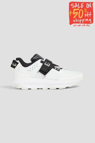 UVP650€ DUNHILL Leder Sneaker US9,5 UK8,5 EU42,5 Vibram Sohle Made in Italy