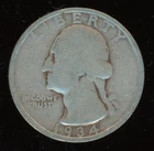 1934 P Washington Quarter KM #164  0.900 Silver 0.1808 oz Act. Silver Weight