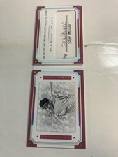 2017 National Treasures Legends Cuts Booklet Stan Musial Autograph 1955 All Star