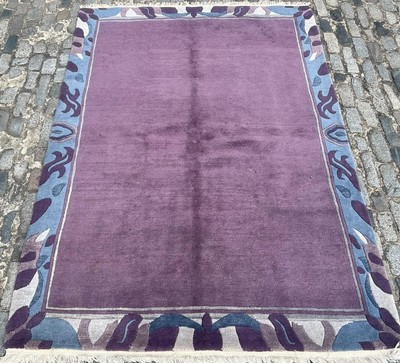 EIN SCHÖNER ALTER MASCHINELL GEFERTIGTER TRADITIONELLER ORIENTTEPPICH KUNSTSTOFF (255 x 173 cm) x