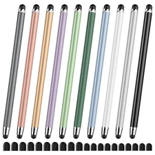 10 PCS Stylus,Stylus Pen for Touchscreen,Stylus 2-in-1 High Sensitivity & Pre...