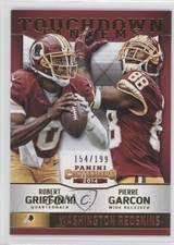 2014 Contenders Touchdown Tandems Gold /199 Robert Griffin III Pierre Garcon 1u0