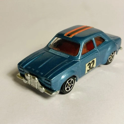 Corgi Juniors WhizzWheels Ford Escort MK1  Blue Original Vintage (ref7)