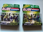 Real American Hero G.I. Joe Valor Vs Venom Action Figures Lot Of 2