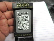 MINTY! NEW Mr. Gasser Ed Roth Rat Fink Mooneyes 1996 Zippo Lighter & Case NICE!