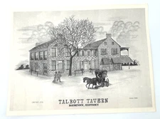 Talbott Tavern Bardstown Kentucky Historic Landmark Art Print