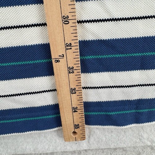Nicklaus Polo Shirt Mens Large Classic Fit Striped Short Sleeve Blue Cotton NWT - Picture 6 of 7