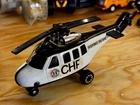 1970s Tonka Japanese Helicopter Tiny-scale HTF CHP California highway patrol