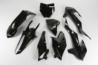 Schwarzer Ufo-Kunststoffkit FüR KTM SX85.