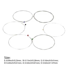 Orphee RX15 6pcs Electric Guitar Strings High Gloss Alloy Super Light Ten