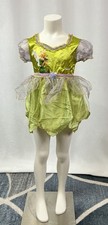Disney Tinkerbell Dress With Wings Halloween Costume Girls Size XS 3T-4T 