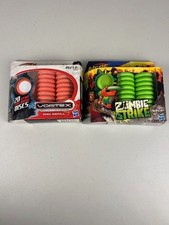 Nerf Vortex VTX 20 Count Disc Refill and Zombie Strike Hasbro Lot 2 New Sealed