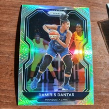 2021 Panini Prizm WNBA Damiris Dantas #78 Silver Prizm Card INDIANAPOLIS FEVER