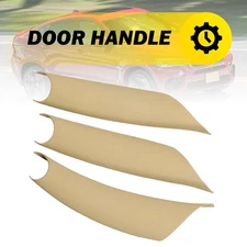 Interior Door Panel Pull Handle Trim Cover For BMW X5 X6 F15 F16 2014-2018 Beige