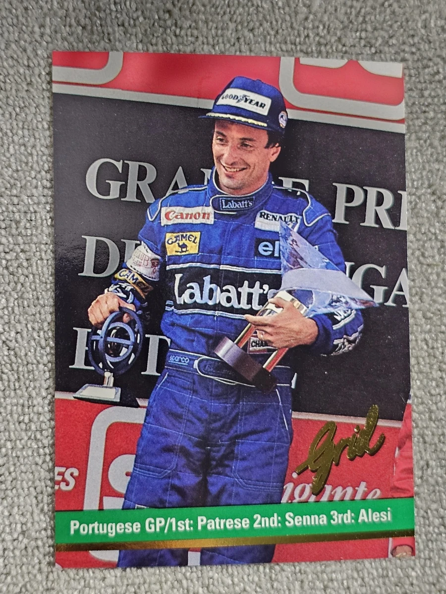 Carte Autographe Originale Riccardo Patrese – Formule 1 Signée – A 149157