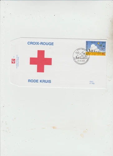 Belgium 2000  FDC  Red Cross issue   good condition