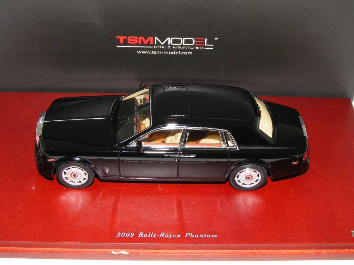 1/43 True Scale TSM 2009 Rolls Royce Phantom in Black TSM114323