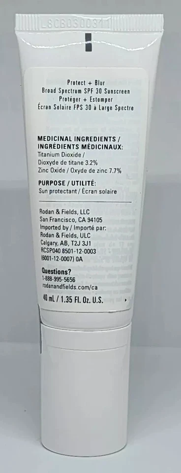 Protector solar Rodan and Fields RECHARGE 3 + desenfoque amplio espectro FPS 30 nuevo Foto 2 de 3