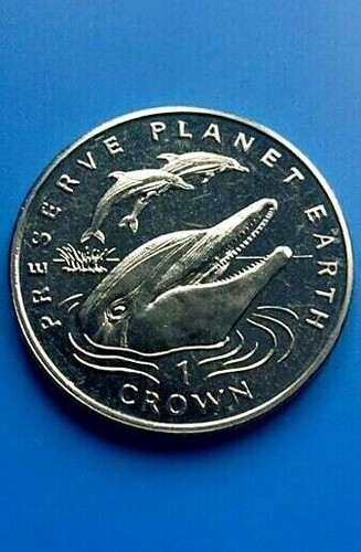 1993 & 1994 WWF Preserve Planet Erde unzirkuliert $ 1 Dollar & 1 eine Kronmünze - Bild 4 von 19