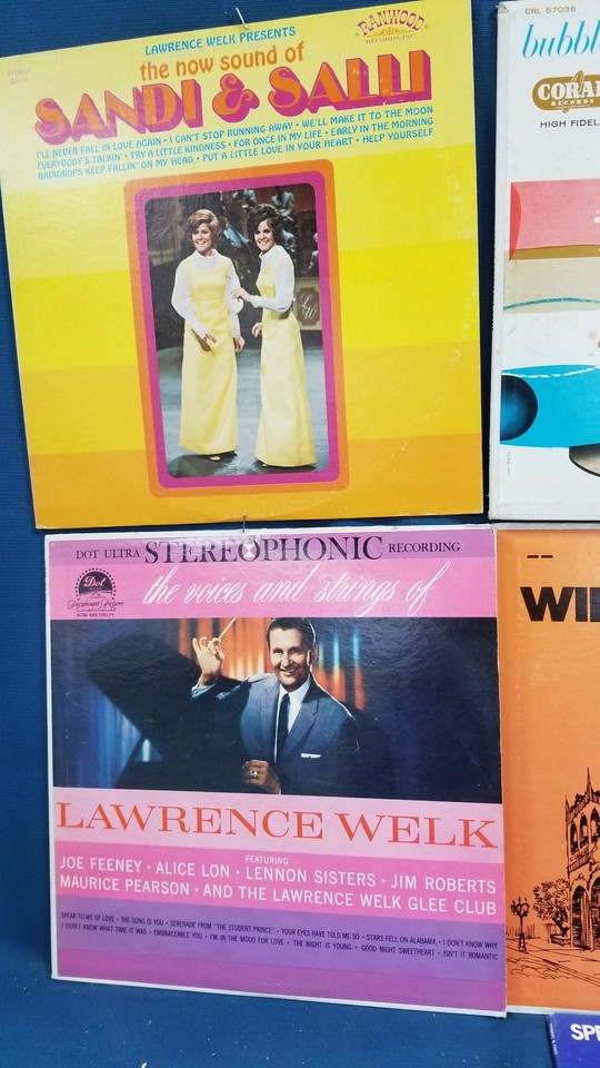 Lawrence Welk & Friends 10 LPs Tom Netherton Bob Ralston Bubbles in the