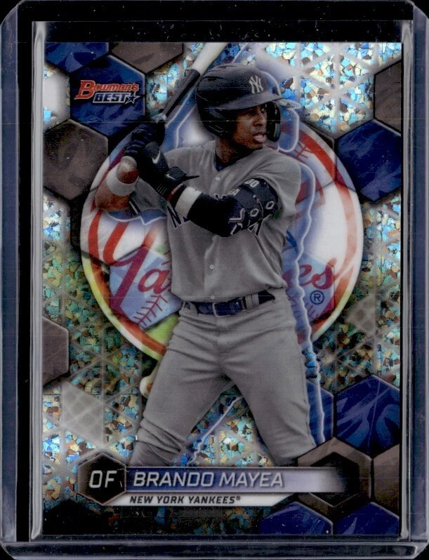 EL.65 Brando Mayea 2023 Bowman's Best Mini Diamond Refractor Top Prospects /299
