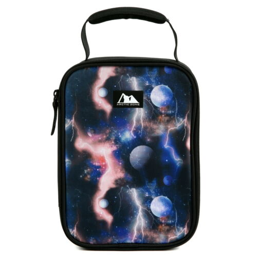 Bolsa de almuerzo reutilizable vertical aislada térmicamente ARCTIC ZONE para niños variedad nueva con etiquetas - Imagen 34 de 53