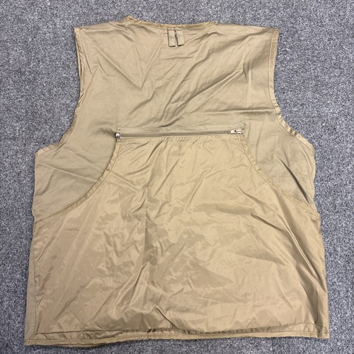 Ozark Trail Upland Bird Hunting Vest Men's Size Large Khaki 100% Cotton - Picture 5 of 8