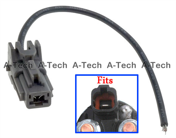 STARTER MOTOR SOLENOID WIRE PLUG CONNECTOR PIGTAIL for 2006-18 HYUNDAI SONATA