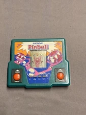 Vintage 1987 Tiger Electronics Pinball Handeld Game Powers On