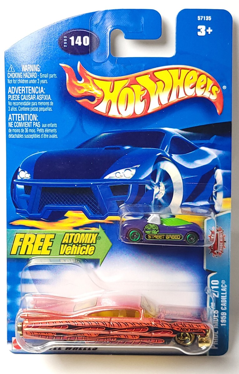 Hot Wheels Atomix '59 Cadillac Pride Rides #148 | eBay