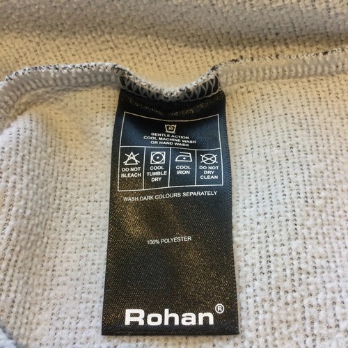 Rohan Mens Sweater Crew Mens Size Large Grey Pocket Long Sleeve Pullover Jumper - Picture 18 of 19