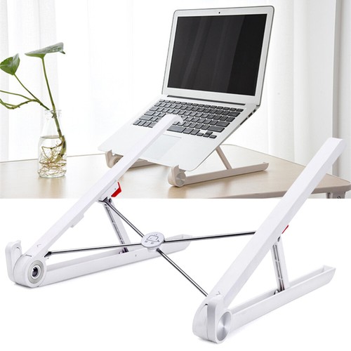 Portable Ergonomic Laptop Stand with Adjustable Viewing Angle - Afbeelding 9 van 12