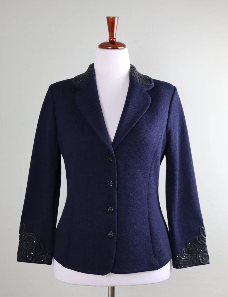 St John Knits Marie Gray In Women's Coats & Jackets for sale | eBay