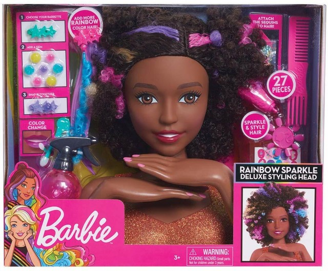 barbie hair styling