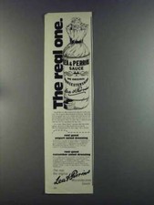 1982 Lea  Perrins Worcestershire Sauce Ad - Real One