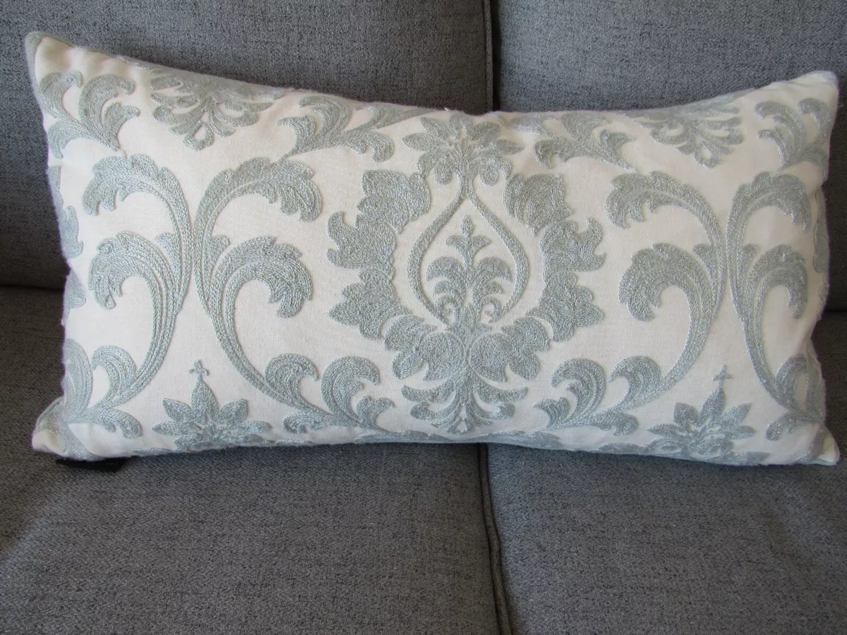 Tahari Damask Square Throw Pillow