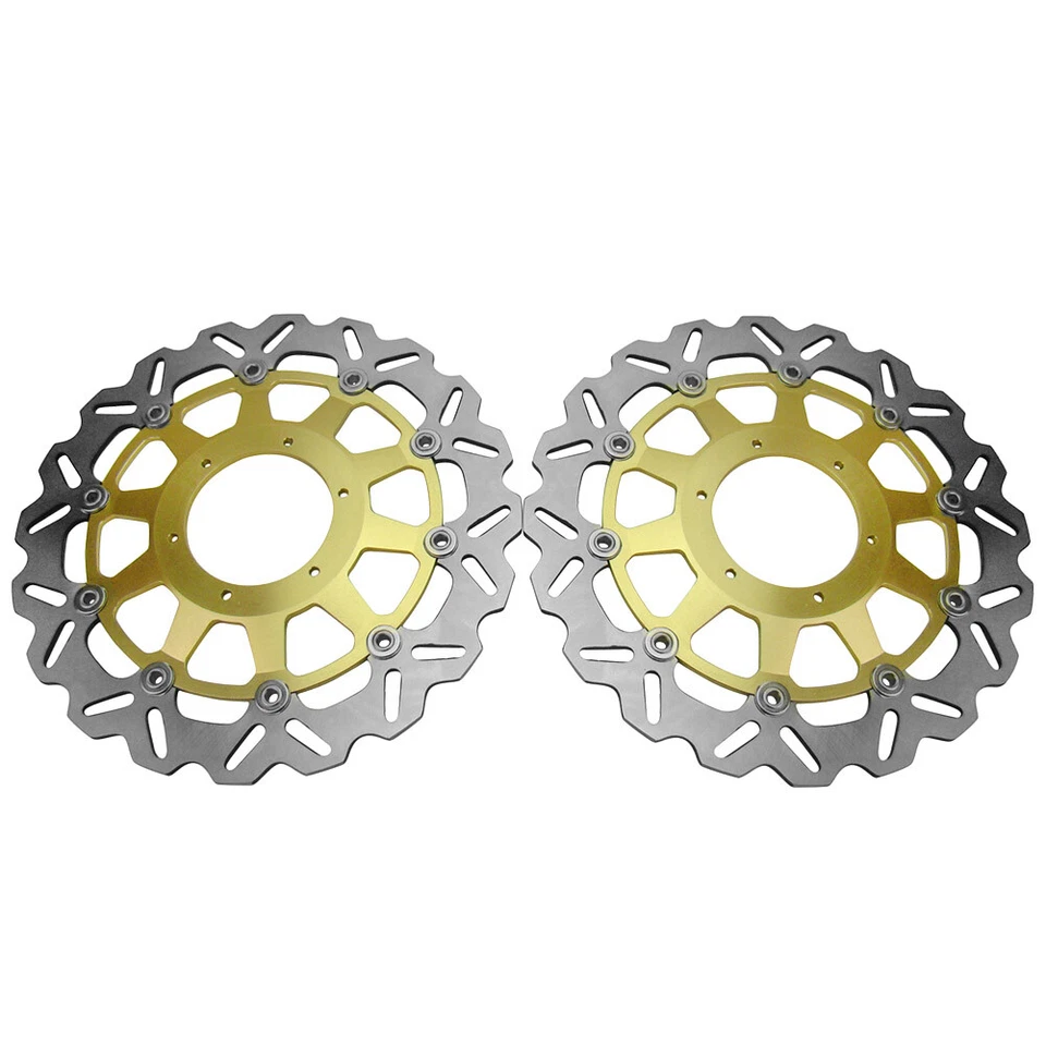 2PCS Front Brake Disc Rotors for Honda 2000 2001 CBR 929RR & CBR 954RR 2002 2003 Foto 4 de 4