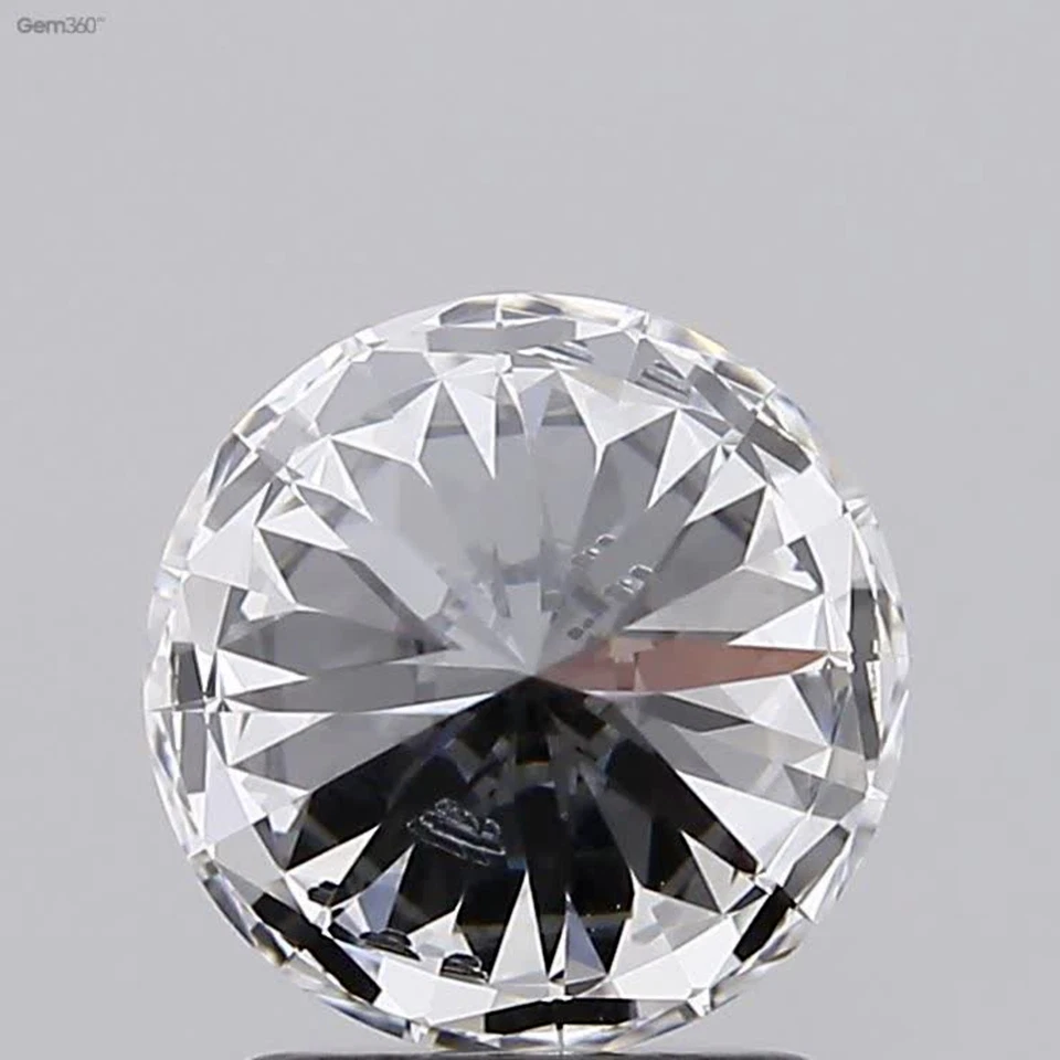 1.26ct Round Brilliant Cut Lab-grown Diamond IGI Certified D Colour SI2 Clarity - Image 2 of 4